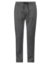 Yan Simmon Man Pants Grey Size 40 Polyester, Wool, Elastane