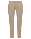 Yan Simmon Man Pants Khaki Size 40 Cotton, Elastane In Beige