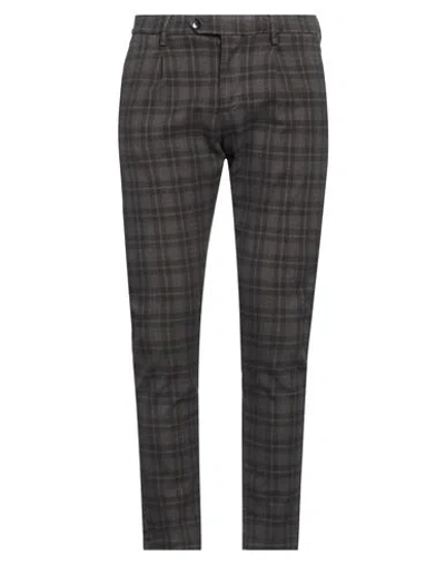 Yan Simmon Man Pants Lead Size 38 Cotton, Polyester, Elastane