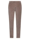 Yan Simmon Man Pants Light Brown Size 36 Cotton, Lyocell, Elastane