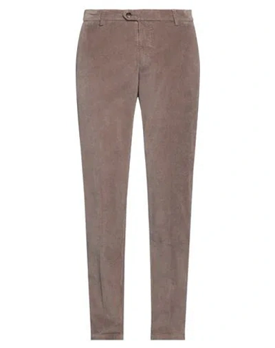 Yan Simmon Man Pants Light Brown Size 36 Cotton, Lyocell, Elastane