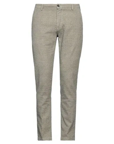 Yan Simmon Man Pants Light Green Size 40 Cotton, Elastane