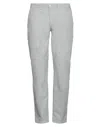 Yan Simmon Man Pants Light Grey Size 32 Cotton, Polyamide, Elastane In Grey