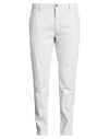 Yan Simmon Man Pants Light Grey Size 38 Cotton, Elastane In Gray