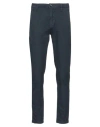 Yan Simmon Man Pants Midnight Blue Size 28 Cotton, Elastane