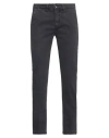 Yan Simmon Man Pants Midnight Blue Size 30 Cotton, Elastane In Blue