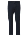 Yan Simmon Man Pants Midnight Blue Size 34 Cotton, Lyocell, Elastane In Black