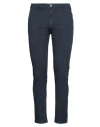 Yan Simmon Man Pants Midnight Blue Size 36 Cotton, Elastane