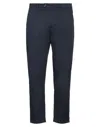 Yan Simmon Man Pants Midnight Blue Size 40 Viscose, Polyamide, Elastane In Blue