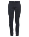 Yan Simmon Man Pants Midnight Blue Size 38 Cotton, Elastane