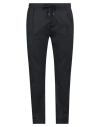 Yan Simmon Man Pants Midnight Blue Size 38 Polyester, Wool, Elastane