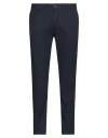 Yan Simmon Man Pants Midnight Blue Size 40 Polyester, Viscose, Elastane