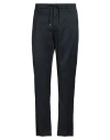 Yan Simmon Man Pants Midnight Blue Size 40 Polyester, Wool, Elastane