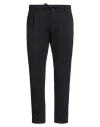 Yan Simmon Man Pants Midnight Blue Size 40 Viscose, Polyamide, Elastane In Blue