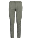 Yan Simmon Man Pants Military Green Size 32 Cotton, Polyester, Elastane In Green
