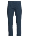 Yan Simmon Man Pants Navy Size 30 Cotton, Elastane In Navy Blue
