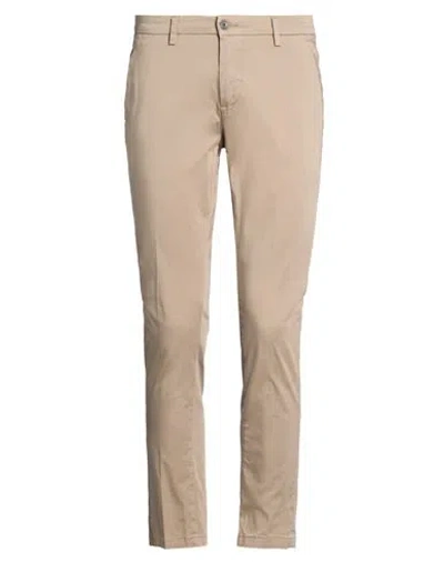 Yan Simmon Man Pants Sand Size 30 Cotton, Elastane