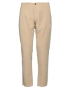 Yan Simmon Man Pants Sand Size 30 Cotton, Linen In Beige