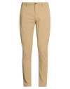 Yan Simmon Man Pants Sand Size 38 Lyocell, Cotton, Elastane In Brown