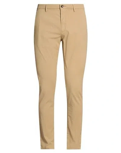 Yan Simmon Man Pants Sand Size 38 Lyocell, Cotton, Elastane In Brown