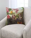 Yana Movchan Monkey Falling In My Dream Accent Pillow In Multi