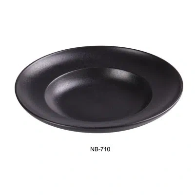Yanco 10 Oz. Mediterrianean Pasta Bowl In Black