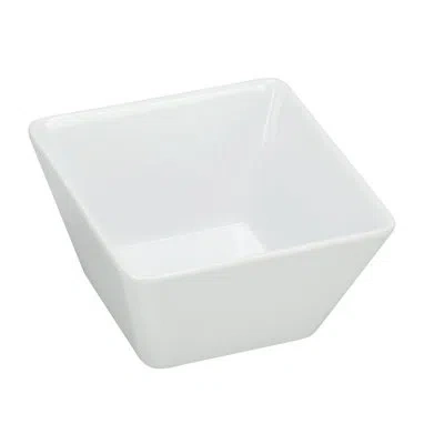 Yanco 10 Oz. Melamine Salad Bowl In White