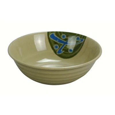 Yanco 12 Oz. Japanese Melamine Cereal Bowl In Sand