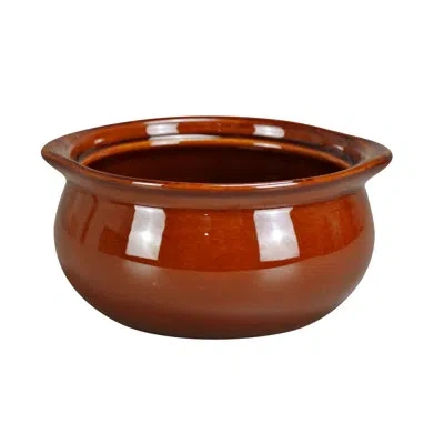 Yanco 12 Oz. Onion Soup Bowl In White