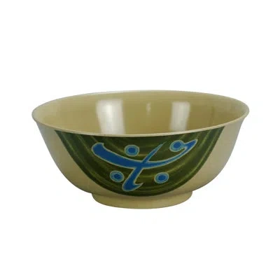 Yanco 22 Oz. Japanese Melamine Rice Bowl In Sand