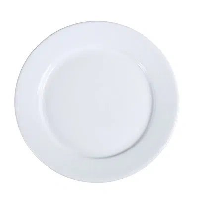 Yanco Abco 10.5" Dinner Plate In White