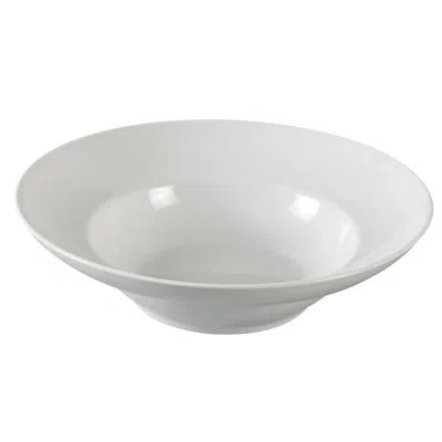 Yanco Abco 32 Oz. Deep Mediterranean Pasta Bowl In White