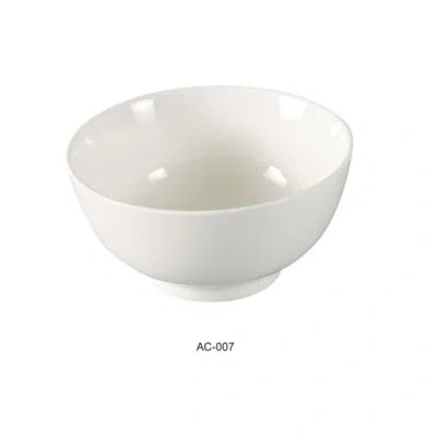 Yanco Abco 8.5 Oz. Rice Bowl In White