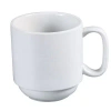 Yanco Abco Prime Stackable Coffee Mug In White