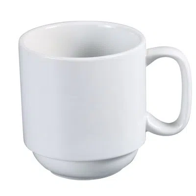 Yanco Abco Prime Stackable Coffee Mug In White