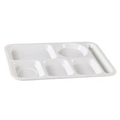 Yanco Accessaries Compartment Melamine Condiment Server In White
