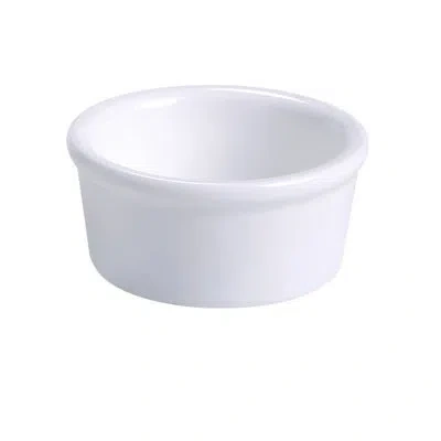 Yanco Accessories Chinaware Ramekin In Bright White