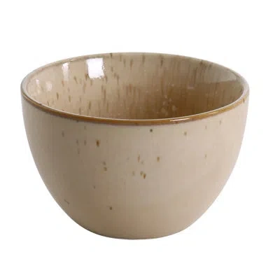 Yanco Agate 10 Oz. Bouillon Cup Soup Bowl In Beige