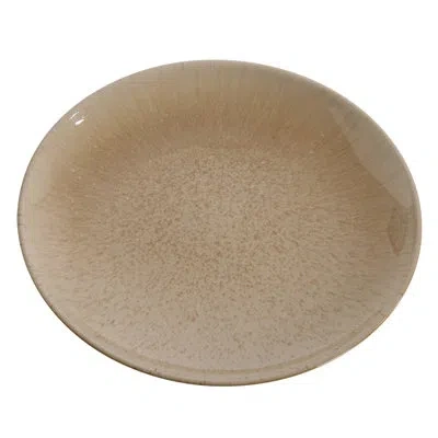 Yanco Agate 12" Dinner Plate In Beige