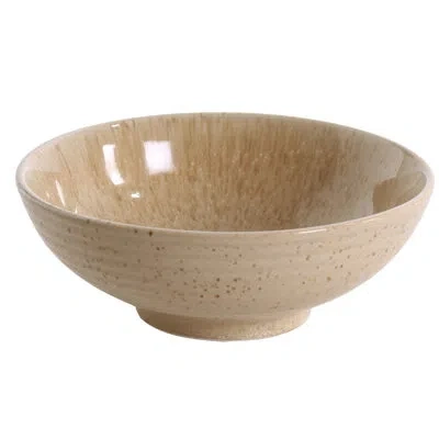 Yanco Agate 24 Oz. Soup Bowl In Beige