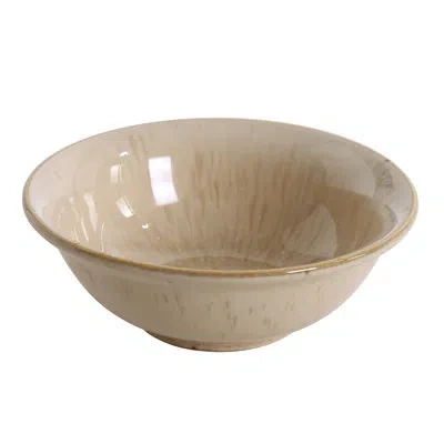 Yanco Agate 8 Oz. Rice Bowl In Beige