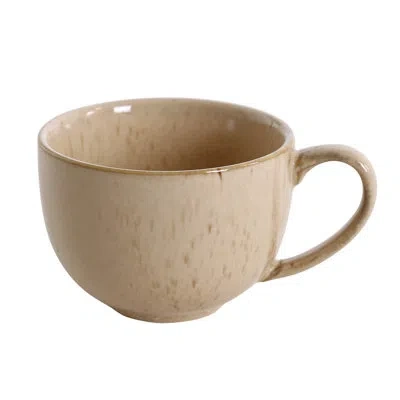 Yanco Agate Coffee Mug In Beige