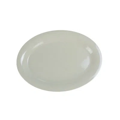 Yanco Ardis Melamine Platter In Tan