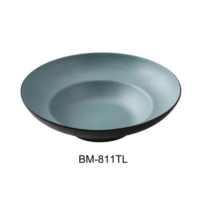 Yanco Birmingham 20 Dining Bowl In Teal,black
