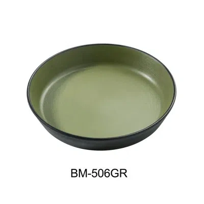 Yanco Birmingham 48 Piece Dessert Bowl Set In Black;green