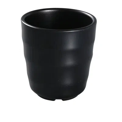 Yanco Black Pearl Melamine Teacup