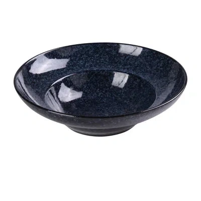 Yanco Blue Star Chinaware Deep Mediterranean Bowl
