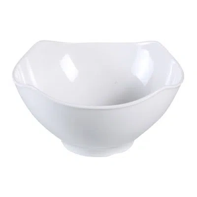 Yanco Catering Melamine 176 Fl Oz. Serving Bowl In White