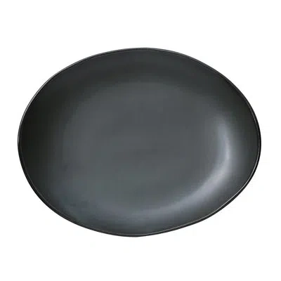 Yanco Champs 11" Dinner Plate In Dark Green