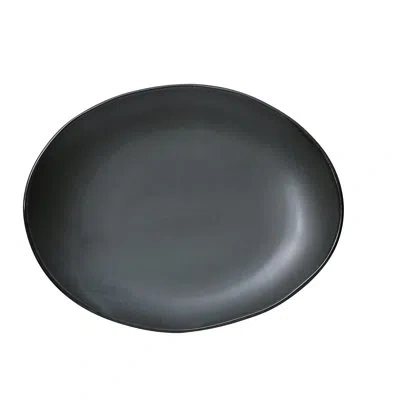 Yanco Champs 13" Dinner Plate In Dark Green